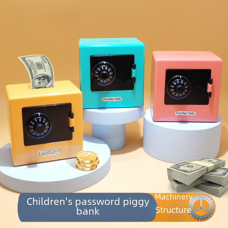 Children's Password Piggy Bank Can Be Entered and Outed, Piggy Bank Can Only Enter and Exit, Creative Gift Ornaments, Children's Toys Wholesale