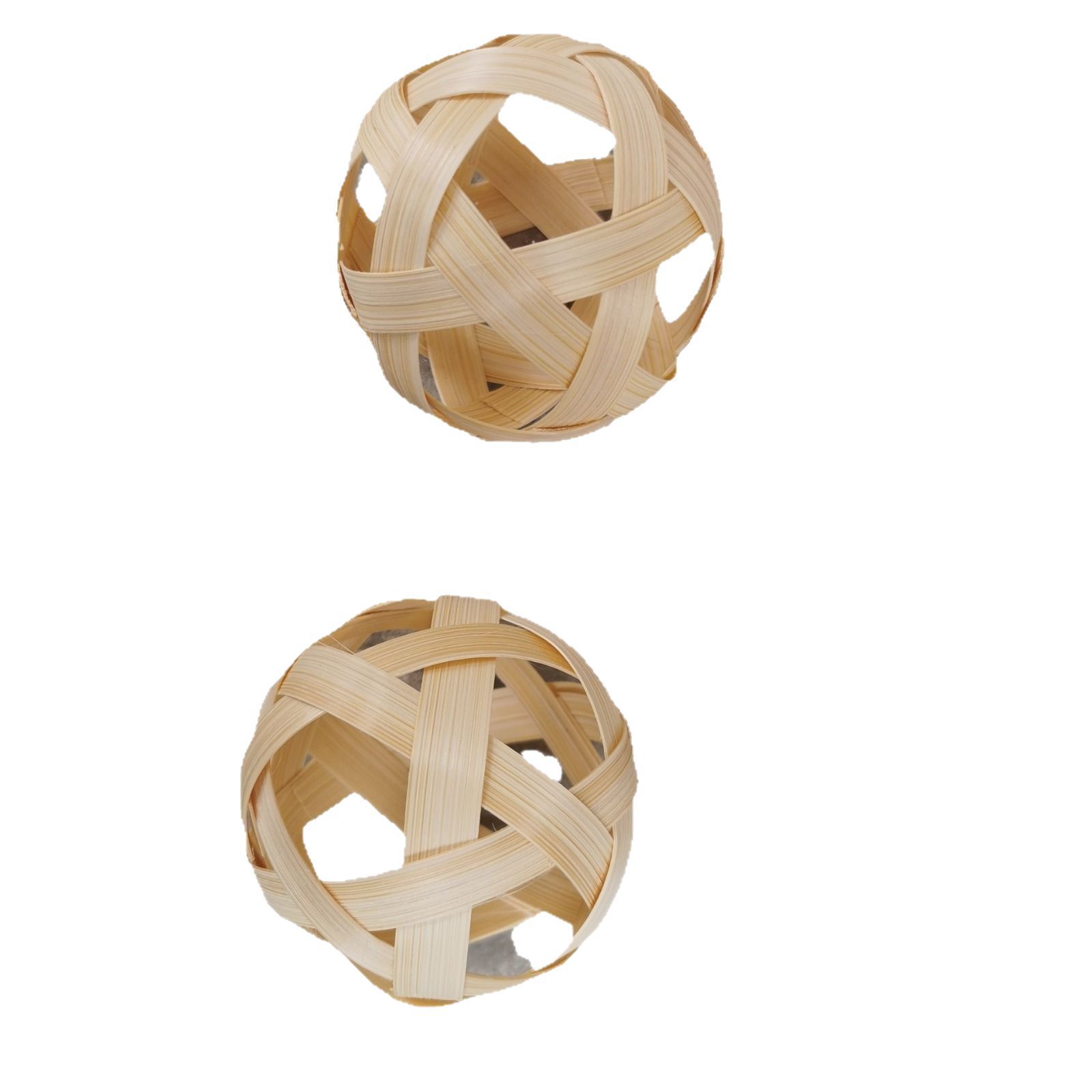 Bamboo Weaving Football Crafts Cuju Hollow Ball Props Weaving Rattan Ball Hydrangea Bamboo Strip DIY Handmade Pendant