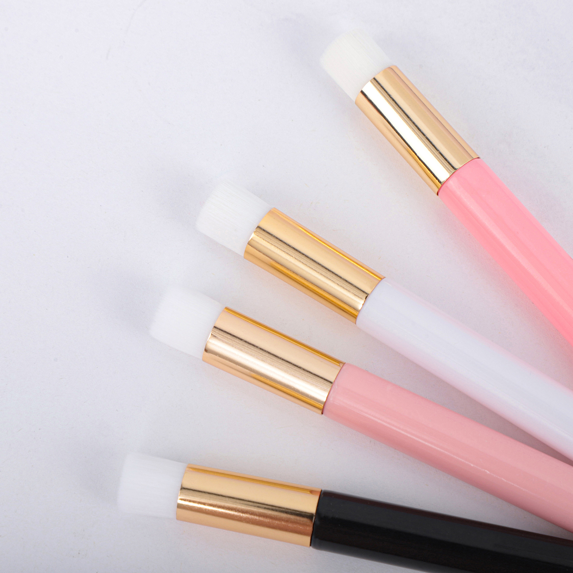 in stock mousse cleaning brush eyelash brush eyelash grafting brush nose brush nose blackhead removal flat soft hair makeup brush