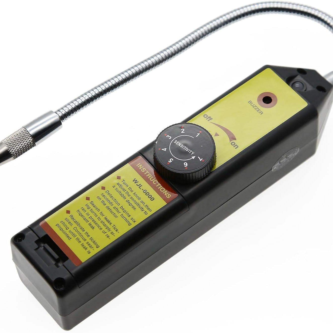 Foreign Trade Hot-Selling Digital Halogen Refrigerant Wjl-6000 Car Gas Leak Detector Air Conditioning Refrigerant Halogen Detection