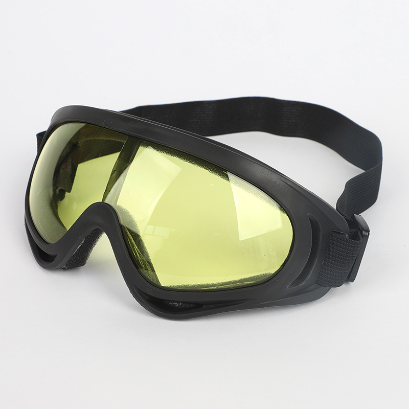 X400 Ski Goggles, Outdoor Cycling Goggles, Tactical Off-Road Dustproof Glasses, Impact-Resistant Men's and Women's Sports Goggles