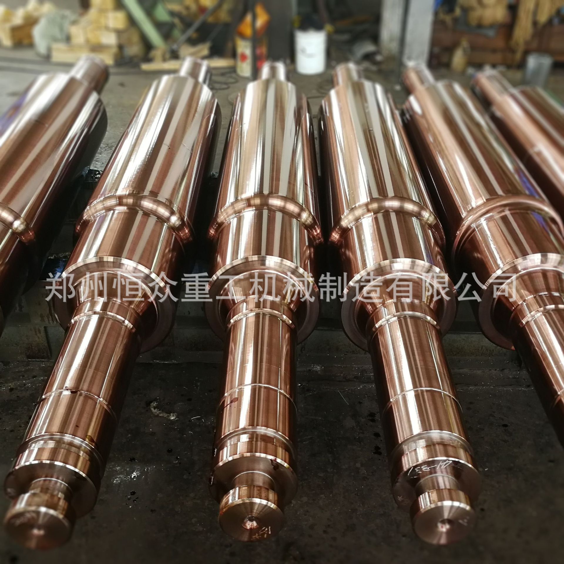 Hengzhong большой кованый стальной поддерживающий ролик, рабочий ролик для холодного прокатного стана, износостойкий промежуточный ролик с высоким содержанием никеля и хрома