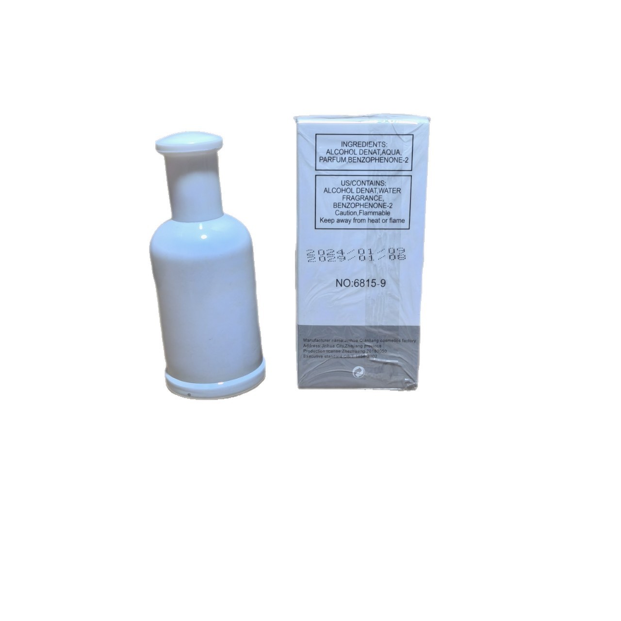 Cross-Border Perfume Long-Lasting Light Fragrance Perfume Confident Cologne Fresh Temptation Gentleman 50-100ml Cologne