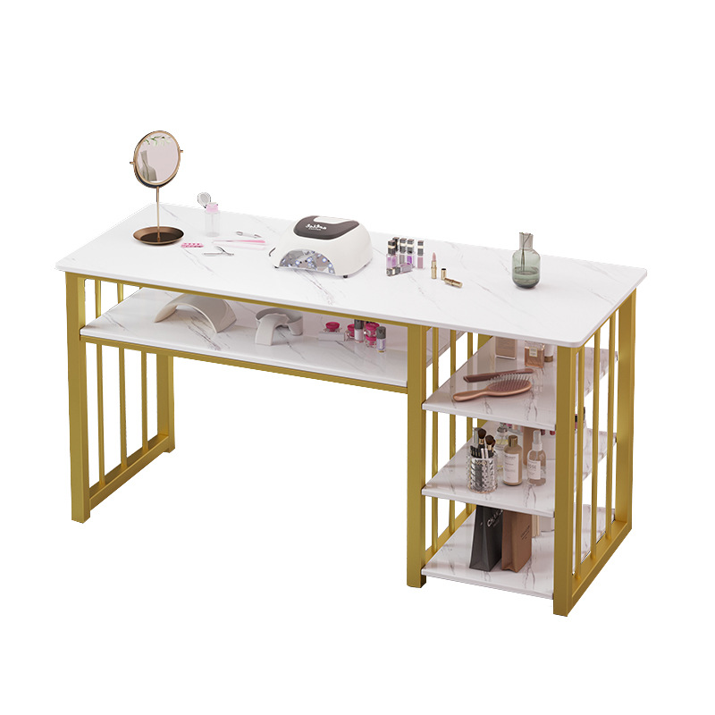 Manicure Table Salon Furniture Table and Chair Set Simple Economical Manicure Shop Table Japanese Single Double Nail Table