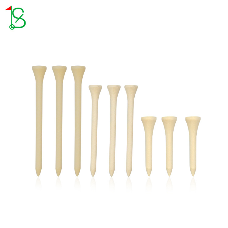 Manufacturer Wholesale Golf Tees, Environmentally Friendly Wooden Golf Spikes, Golf Course Supplies, Bamboo Spikes, Natural Wood Color Ball Holders