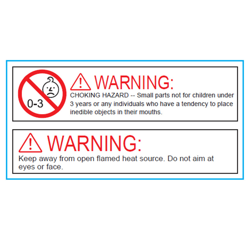 Предупреждение о choking hazard маленькие детали не подходят для детей младше 3 лет наклейка для игрушек ЕС США