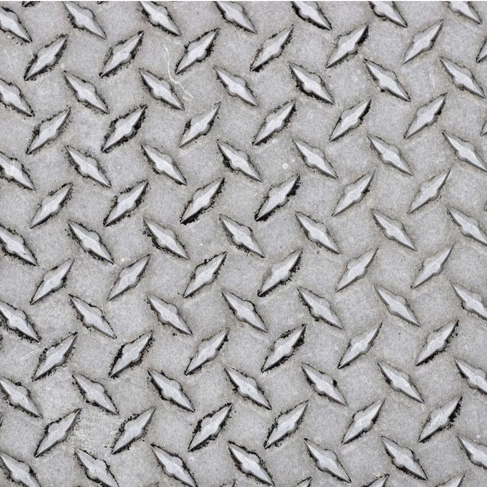 Pure Aluminum Pattern Plate, Anti-Slip Aluminum Plate, Large Five-Pattern Plate, Embossed Aluminum Alloy Plate for Vehicles, Ships, Elevators and Cold Storage