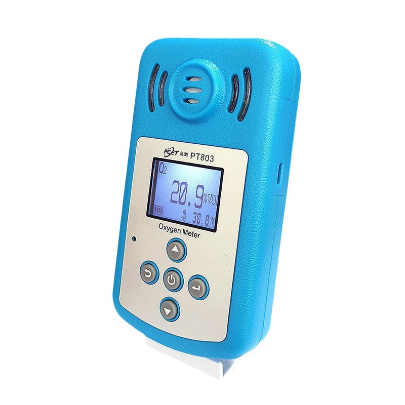 Pcet Product Testing 803 Oxygen Detector Oxygen Content Concentration Meter Industrial Oxygen Meter High-Precision Detection