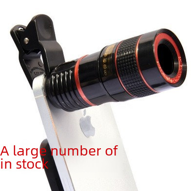 Wholesale 8X8 Telephoto Mobile Phone Lens Universal Zoom Lens for Cameras High-Definition Focus Adjustment Special Effects Photography Camera Lens