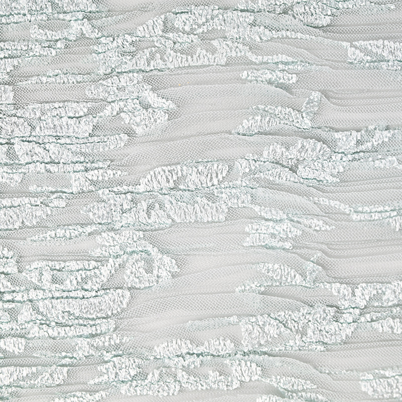 Clothing Fabric Pleating Processing Handbags and Bags Pleated Fabric Pushing Wave Leather Embossed Fabric Pleating Manufacturer