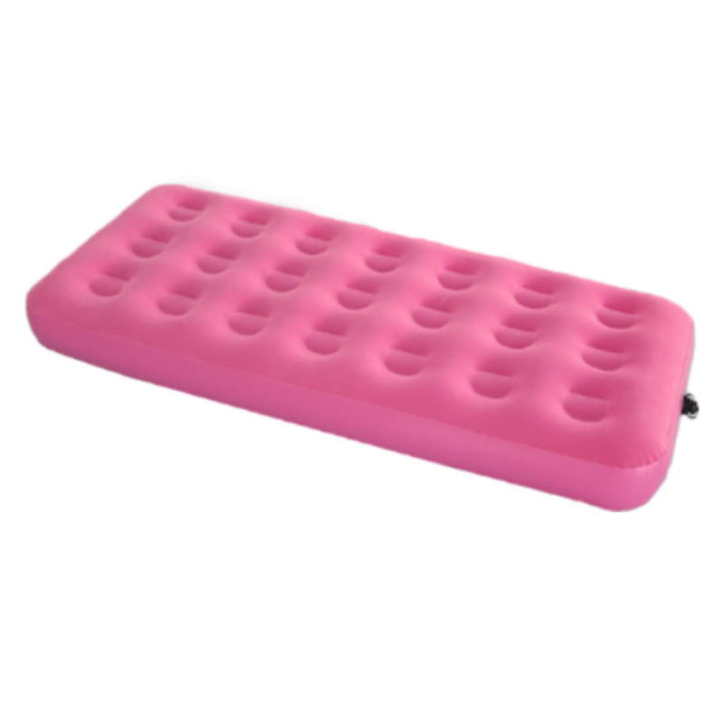 Single inflatable bed spiral air nozzle inflatable bed air cushion bed car bed pickup truck rear bed construction site outdoor home