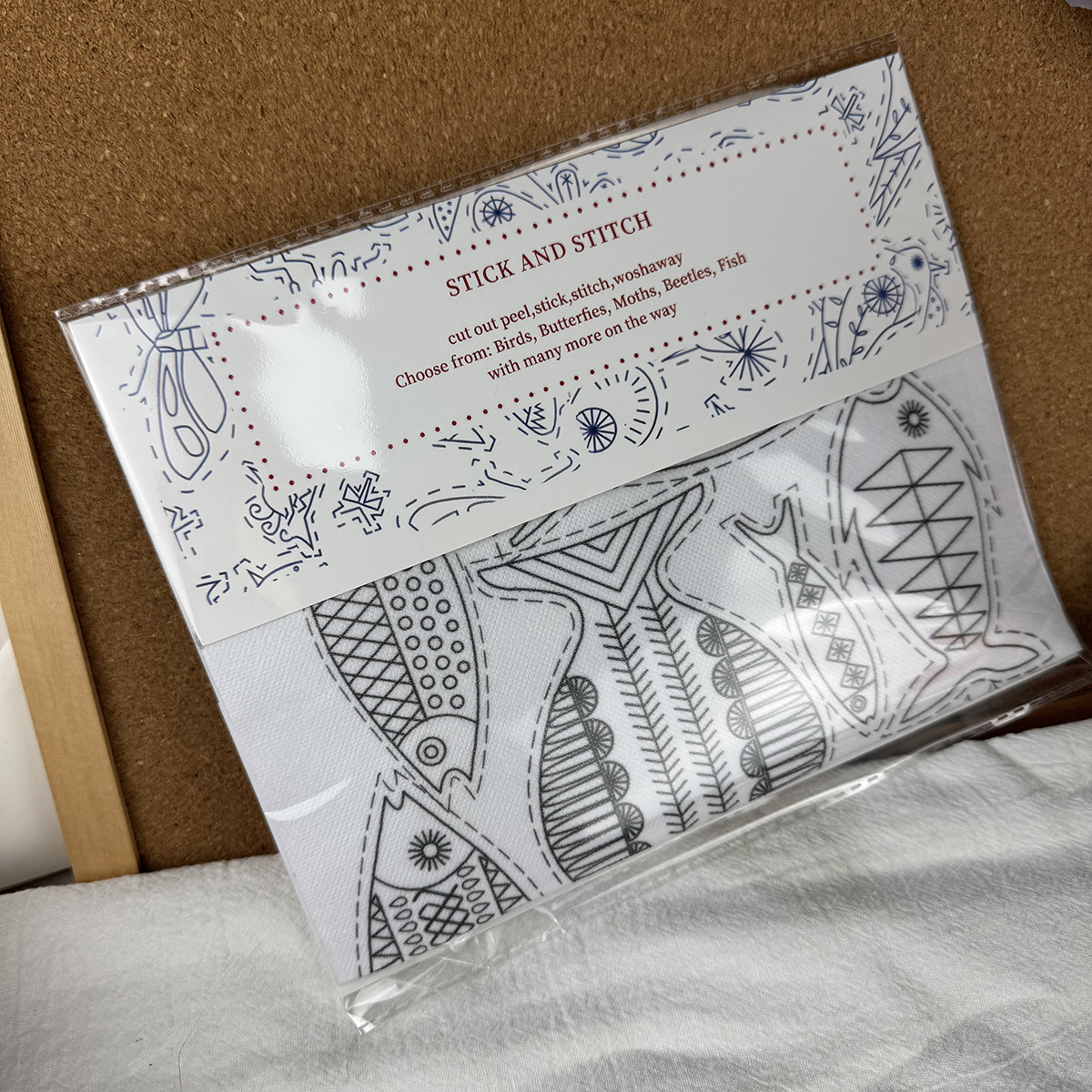 Независимая станция FLOWER, ручная вышивка, водорастворимая бумага для переноса