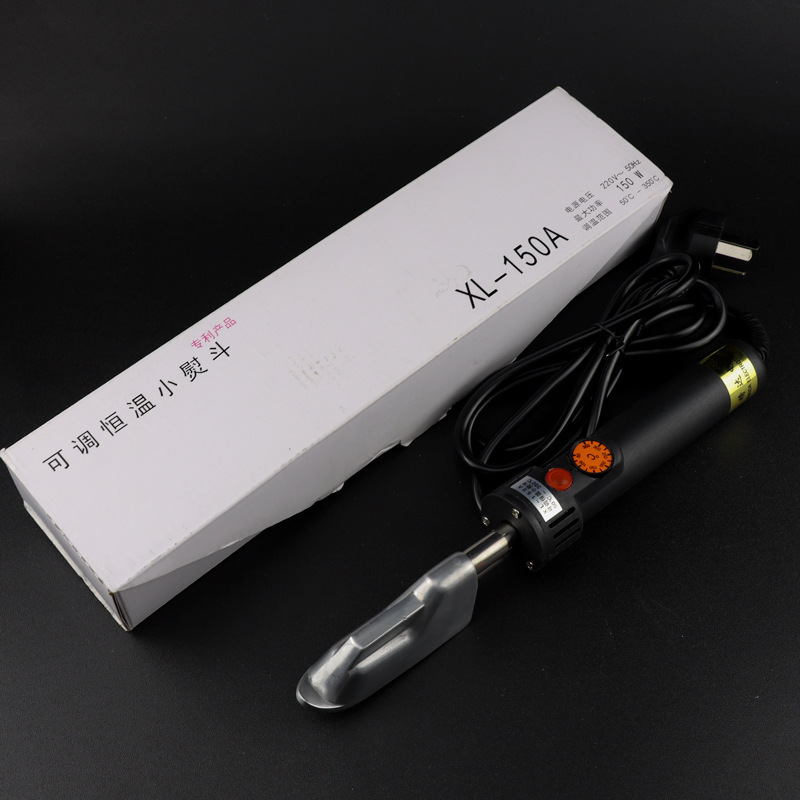 5Ijo Constant Temperature Iron Cnc Temperature-Adjustable Pen-Type Leather Small Iron Constant Temperature Xl10 Iron Leather Clothing and Shoe Wrinkle Removal Tool