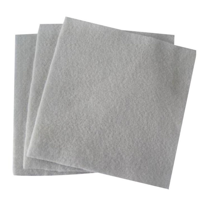Yinglin White Polyester Filament Geotextile Road Maintenance Dustproof Geotextile Polyethylene Needle Punched Short Filament Geotextile