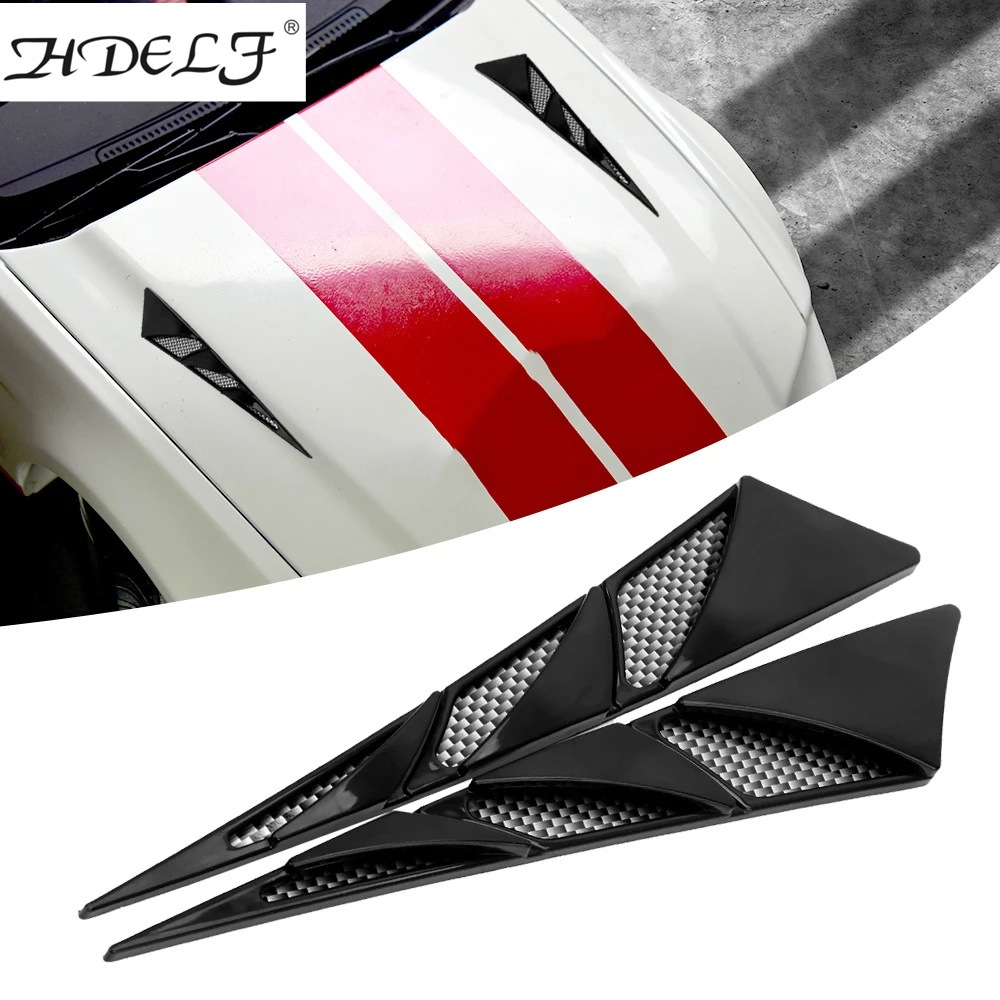 Car modified side air vent body fender cross-border car decoration shark gill shark spoiler modified sticker