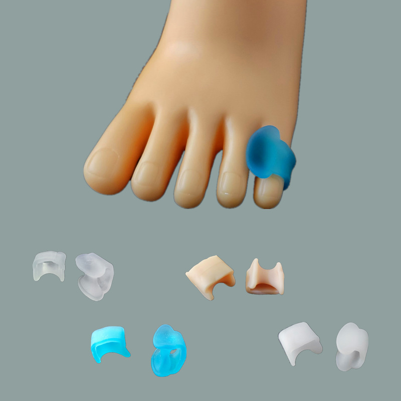 Защитный чехол для пальцев, силиконовый разделитель для пальцев ног, разделитель для пальцев внутри и снаружи для мужчин и женщин