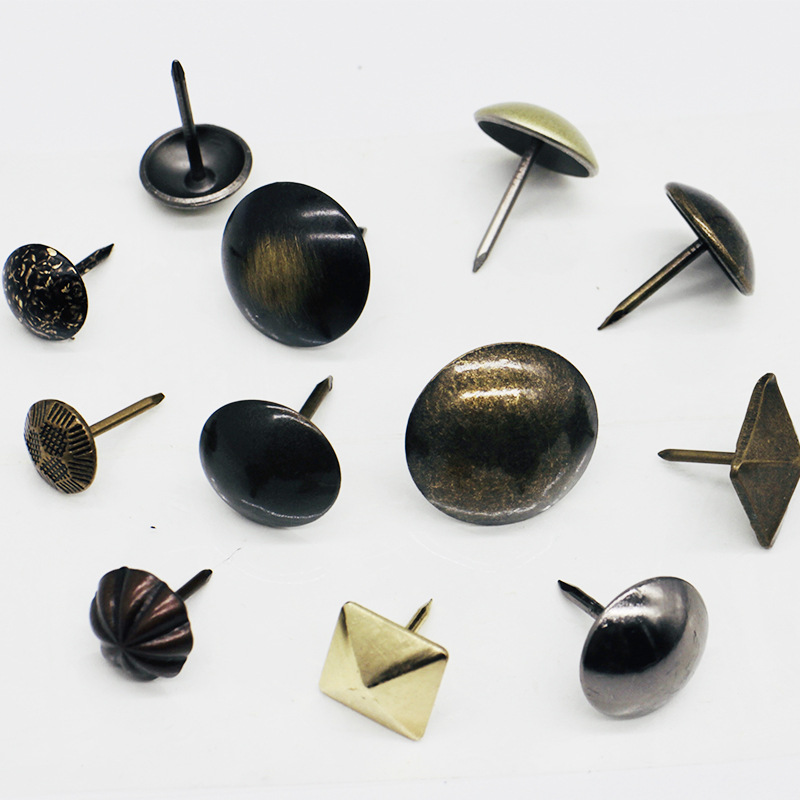 Bronze Round Head Bubble Nail Antique Bronze Drum Nail Door Nail Soft Bag Hard Bag Bubble Nail Wallpaper Pushpin Sofa Bubble Nail