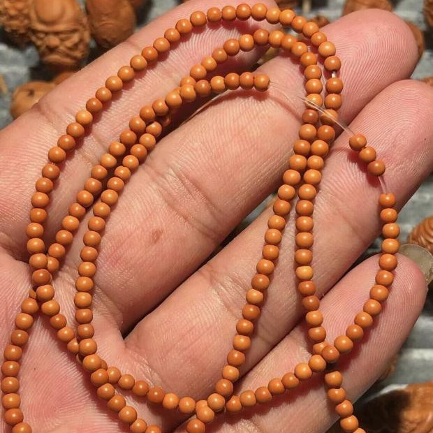 Olive Core Round Beads Round Roundish Beads Beads Accessories Carved Core Diy Accessories Core Tip Bracelet Small Beads Olive Spacer