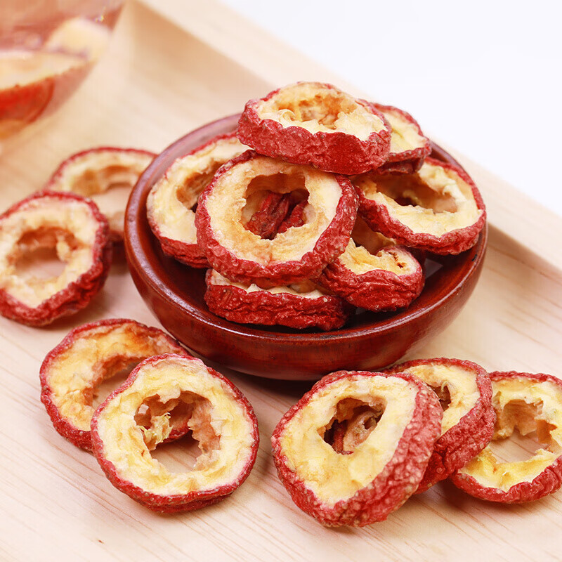 Fudonghai Dried Hawthorn 120g, Selected Hawthorn Rings, Hawthorn Slices for Tea, Seedless Flower and Fruit Health Tea Wholesale