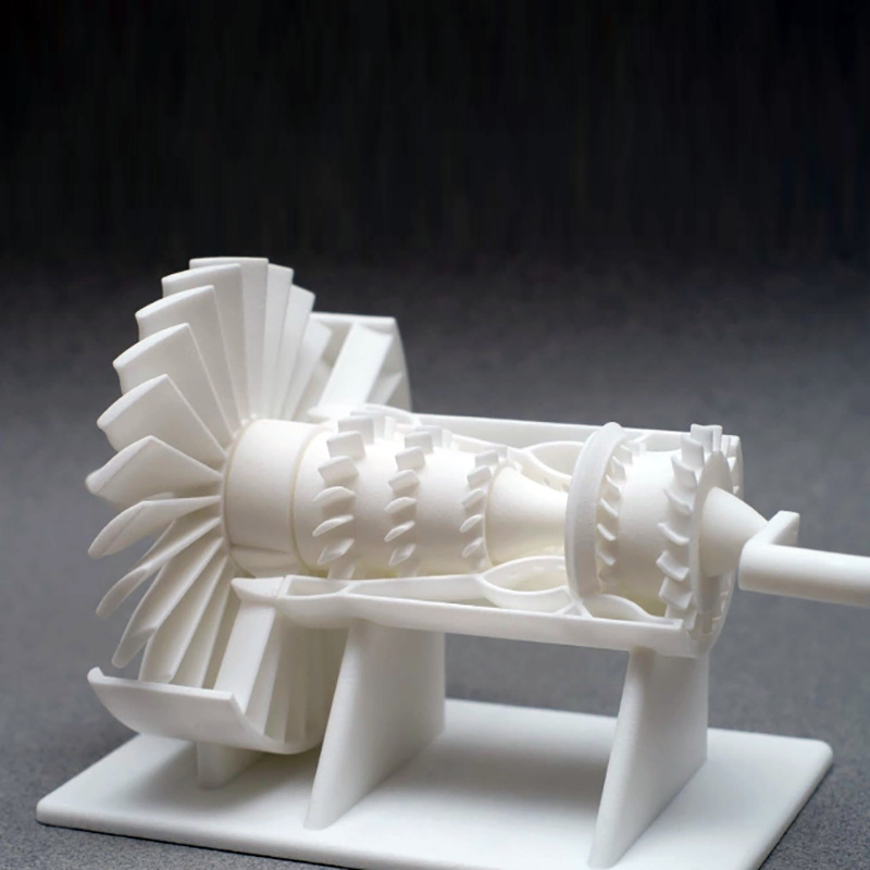 3d printing service market transparent resin plastic hand model custom small batch polishing