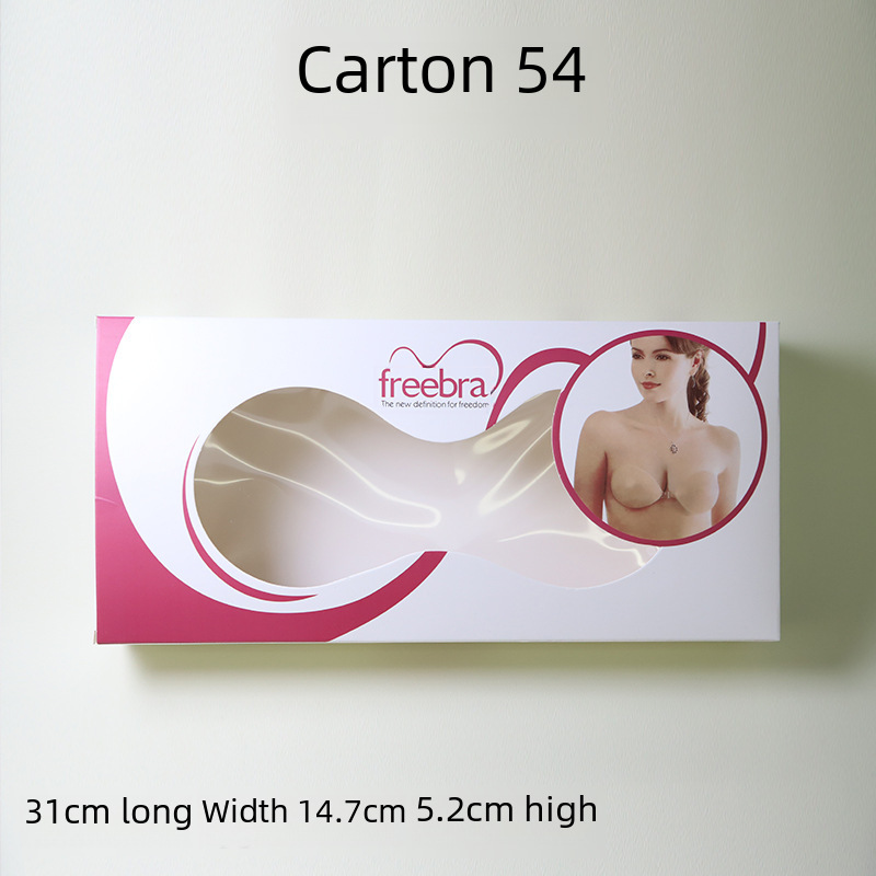 Zhengle Chest Patch Packaging Box Mango Invisible Bra Box Silicone Intimates Chest Patch Carton Packaging Bag Mixed Packaging