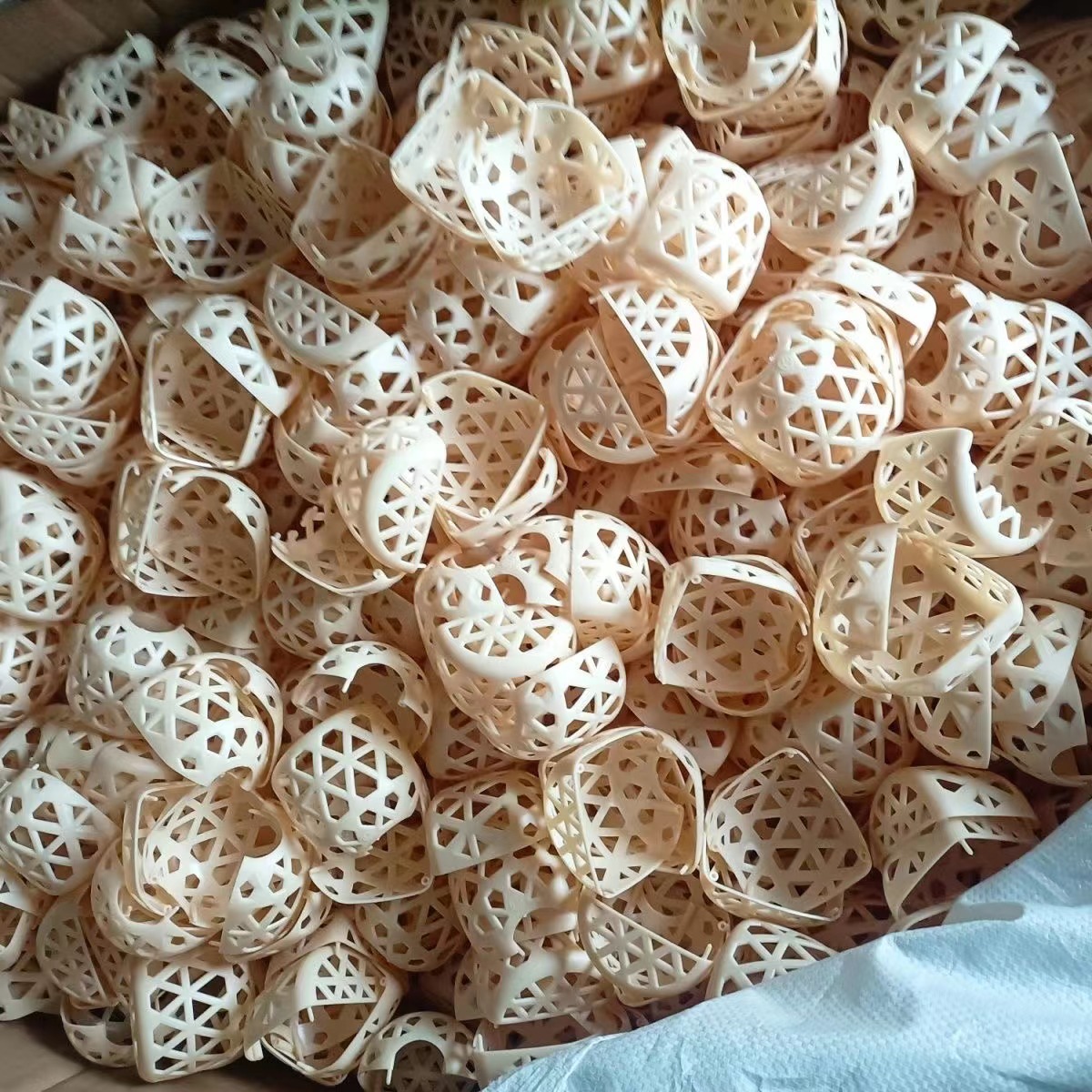 Imitation bamboo portable lantern net red stall PVC glue lantern Chaoshan mini material antique stall wholesale