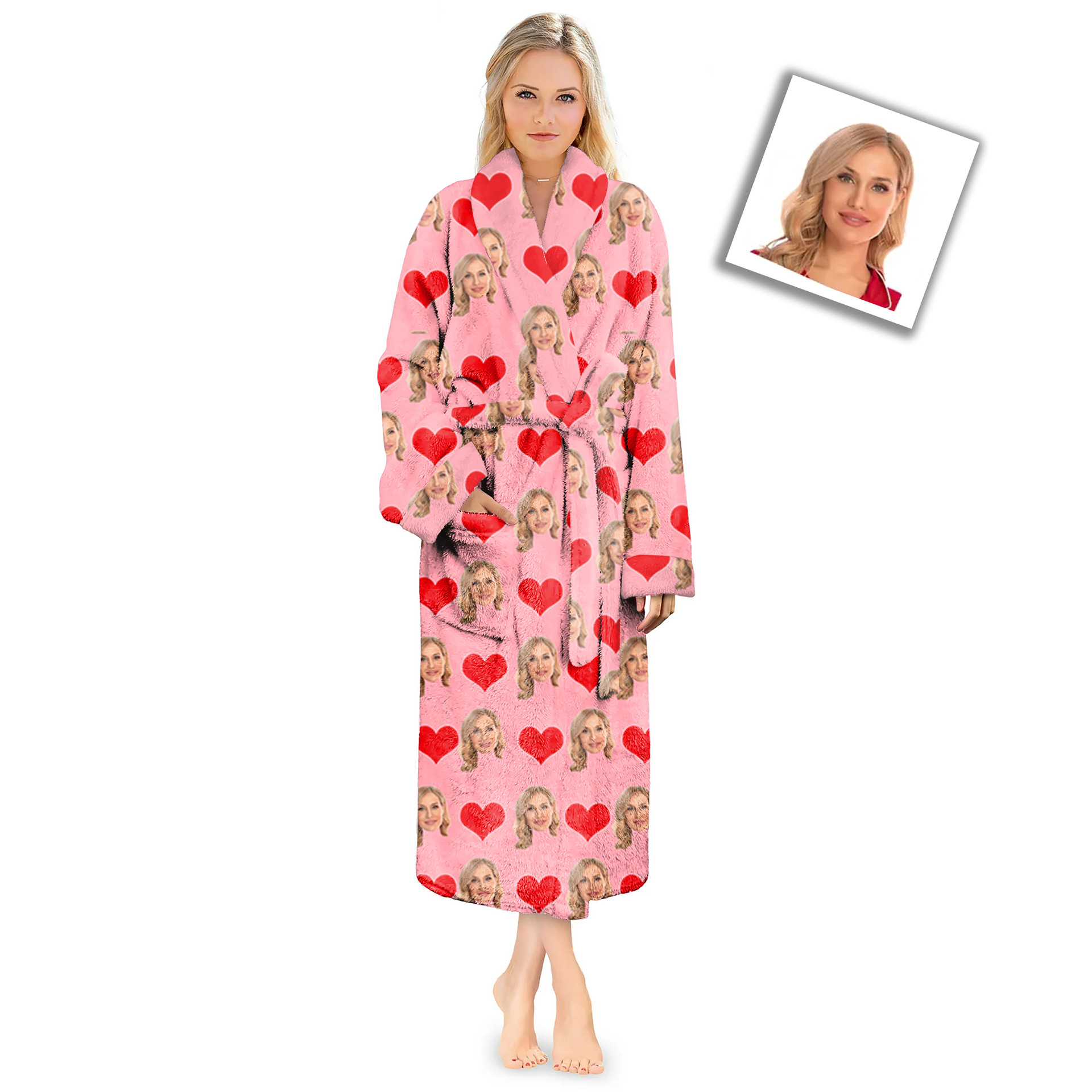 Пижамы с длинным рукавом из фланели с индивидуальным смайлом, фотопижамы, термопояс, индивидуальный заказ