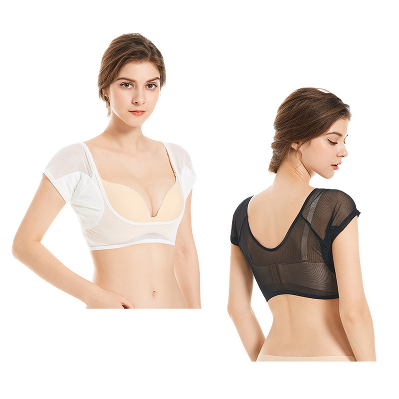 Cross-border Cotton Underarm Sweat-absorbent Vest Sweat-resistant Underwear Vest Underarm Sweat-resistant Vest Washable Sweat-resistant Back Women