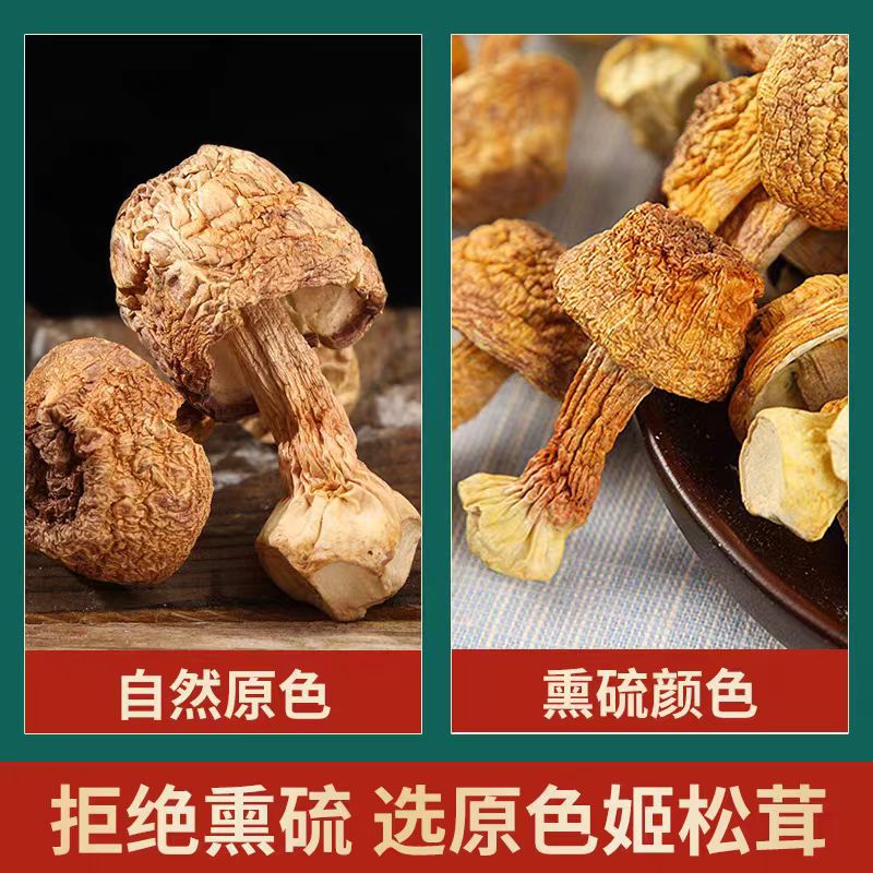 Agaricus Blazei Mushroom Yunnan Specialty Dry Goods Edible Brazilian Mushrooms in Bulk One Piece Wholesale First-Hand Supply Mushrooms
