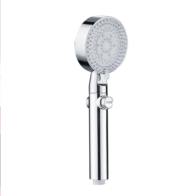 Pressurized Shower Head Household Shower Set Bath Heater Water Heater Shower Head Super Hose Bathroom Fixed