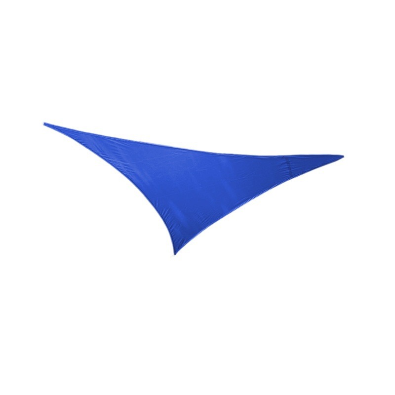 UV-proof sun shade sail for garden swimming pool outdoor waterproof sun shade sail polyester sun protection triangular sun shade sail