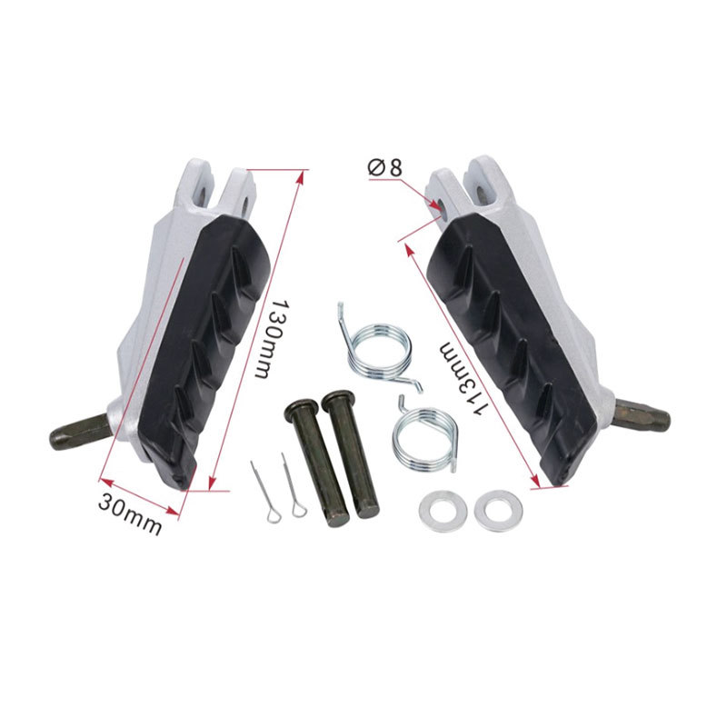 Suitable for Motorcycle Ltalika Front Pedal Aluminum Alloy (Stepless Pedal Handle) 250Z 2014-2022