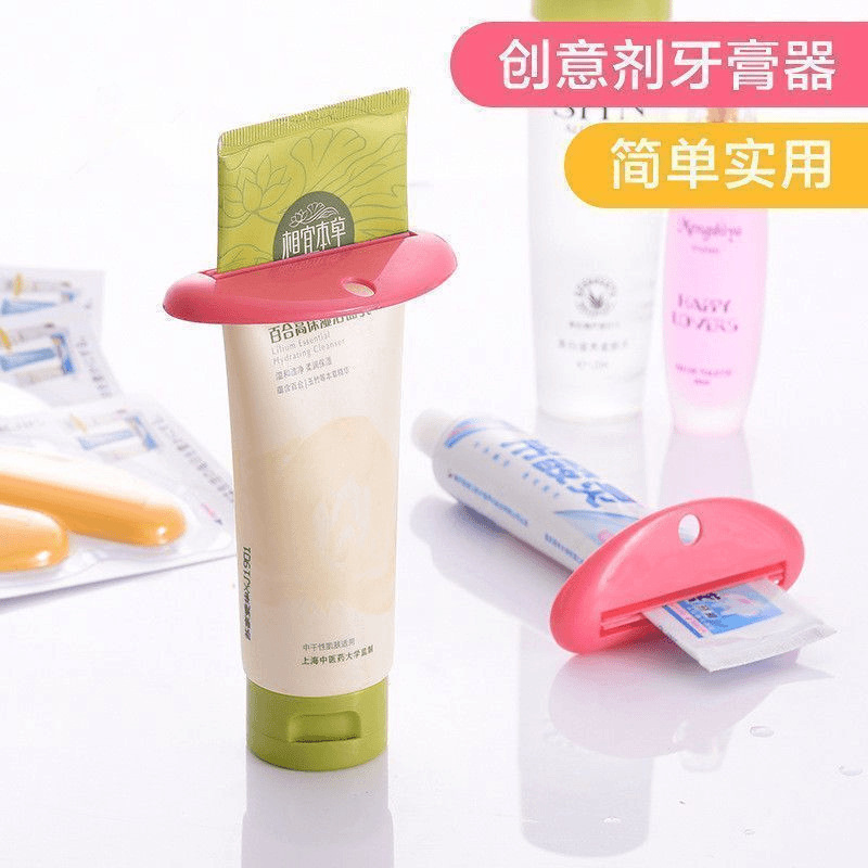 New Toothpaste Squeezer Creative Manual Toothpaste Squeezer Hand Cream Cosmetics Manual Squeeze Sample Roller