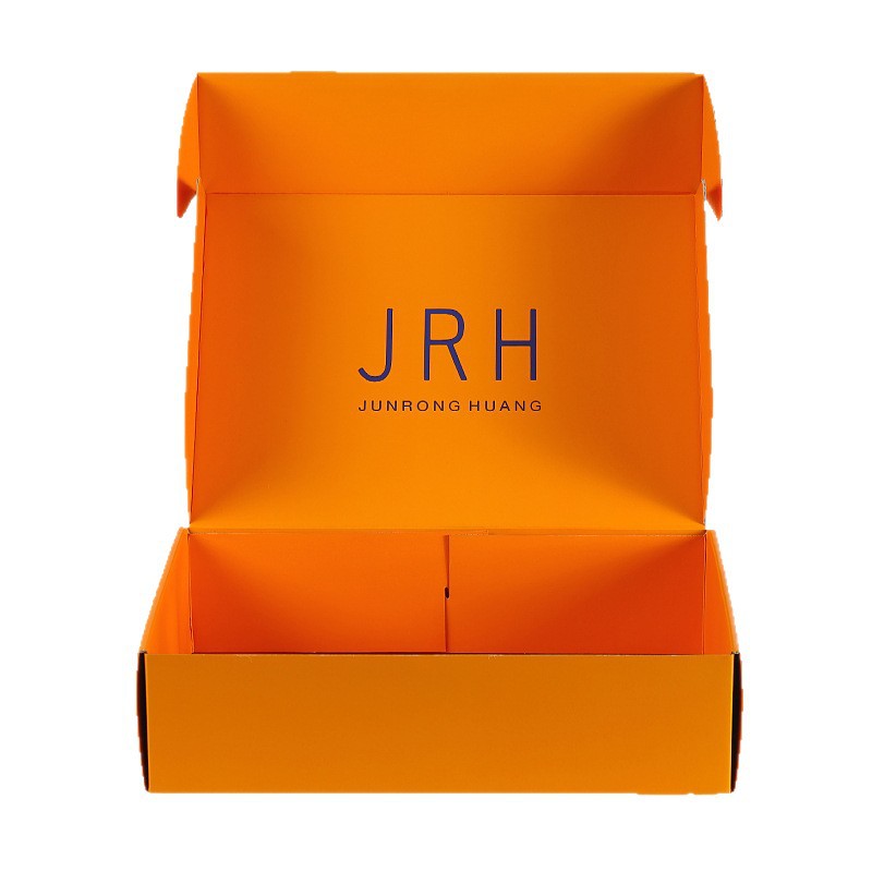 Shenzhen Manufacturer Customized Aircraft Box Digital Product Packaging Box Production Double-Sided Printing Matte Film Hot Stamping Uv Color Box