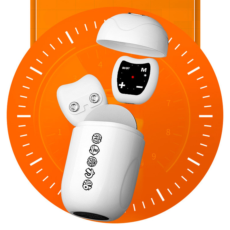 Low frequency pulse massager portable cervical massager electrotherapy Meridian EMS micro current rich bag massage sticker