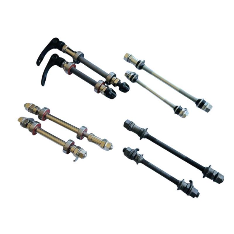 Solid Hub Center Shaft/Pelins Front and Rear Axle/Mountain Bike Pelins Axle/Bicycle Front and Rear Axle/Bicycle Accessories