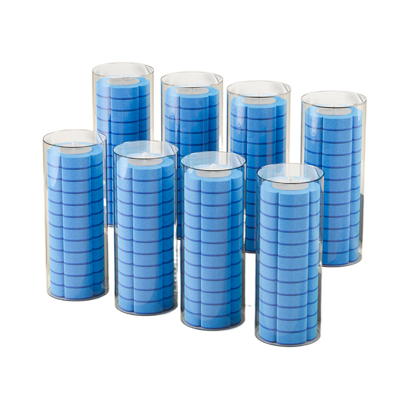 Disposable Toilet Brush Replacement Head Toilet Toilet Cleaning Sponge Head Toilet Cleaner Brush Head Antibacterial