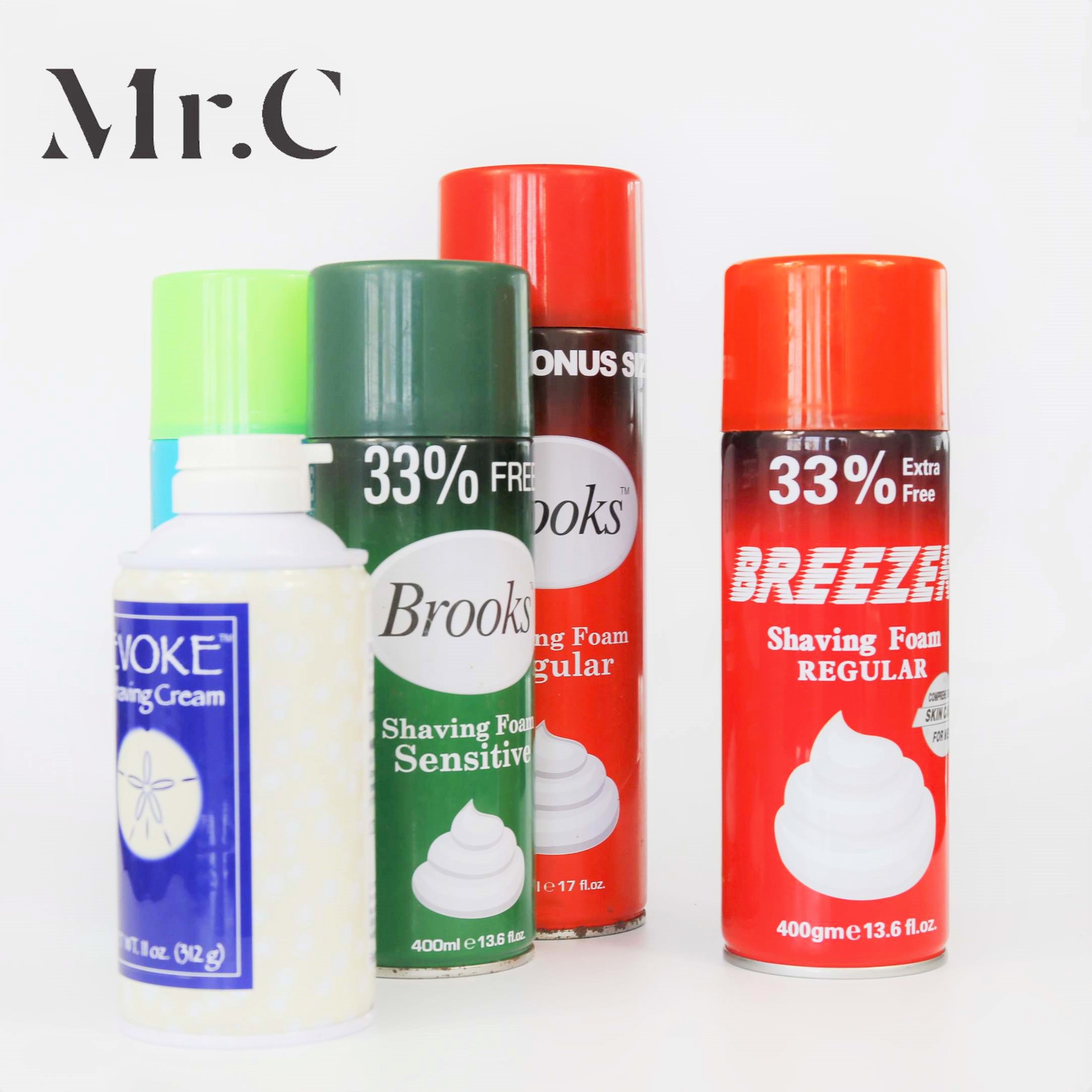 Customized Men's Shaving Foam 110ml Dense Manual Shaving Foam Spray Refreshing Softening Beard Shaving Cream