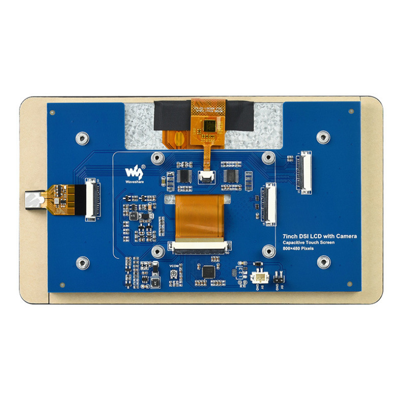 Weixue Raspberry Pi 7inch Dsi 800×480 Touch Screen Display 500W Front Camera Housing