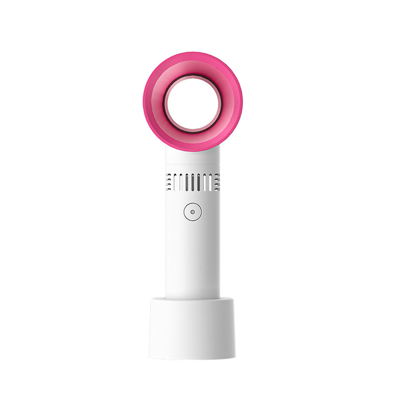 Cross-border Explosions Mini USB Charging Handheld Blaneless Fan Portable Desktop Eyelash Blowing Fan