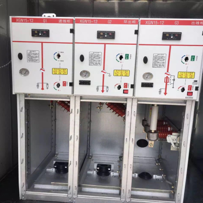 Hxgn5-12 High-Voltage Switchgear Ring Cabinet 10Kv Complete Set of Gas-Filled Ring Cabinet Sf6 Sulfur Hexafluoride Ring Cabinet Factory