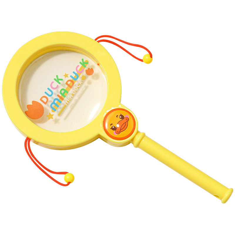 genuine goods Duckling Rattle Hammer Baby Toy Rattle for Newborn 0-6 Months Early Education for Babies Head Up and Grasp