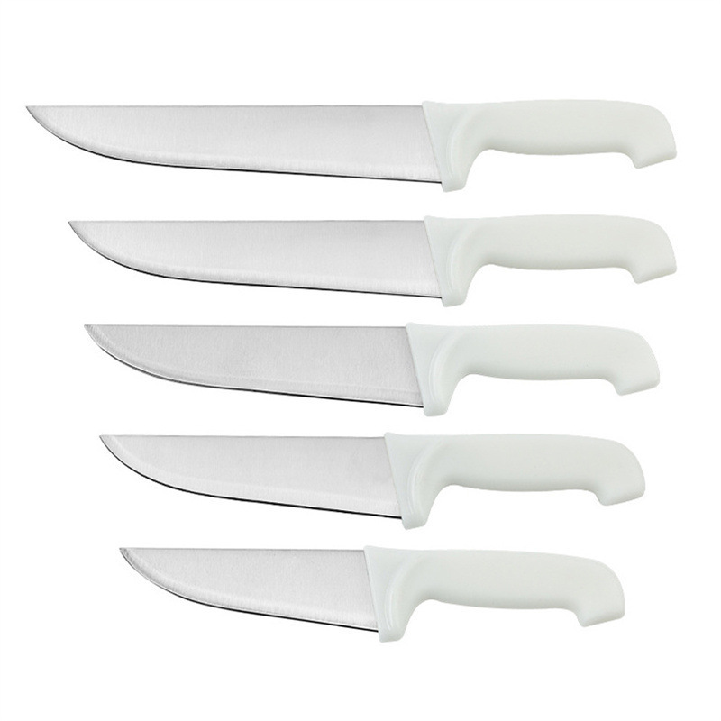 Cross-border Chef Knife Stainless Steel Kitchen Knife Western-style Multi-function Knife Household PP Handle Meat Cutter Kitchen Knife suit