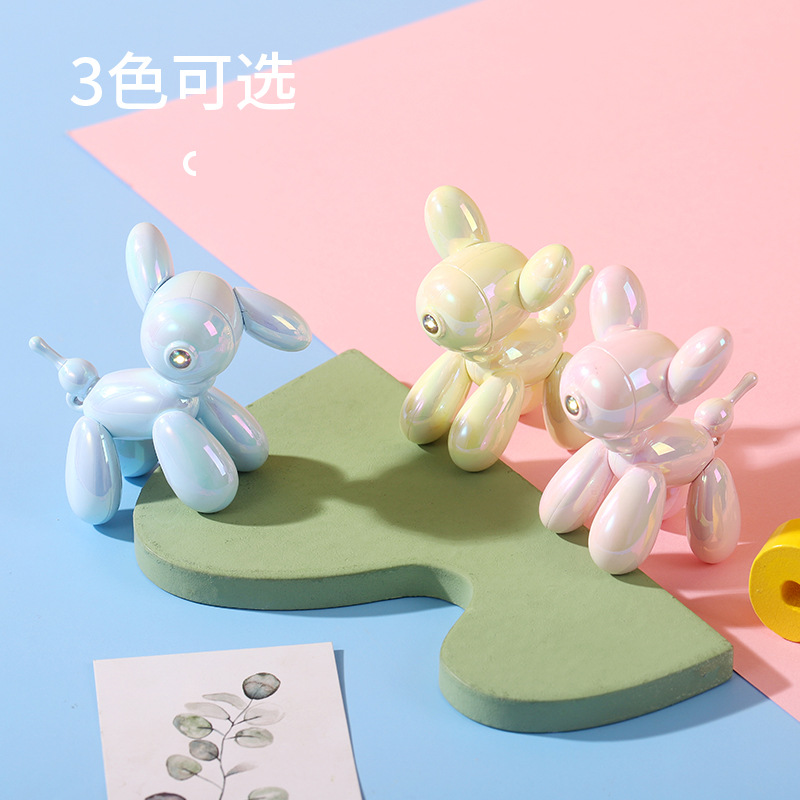 Colorful Balloon Dog Night Light Three Lighting Effects