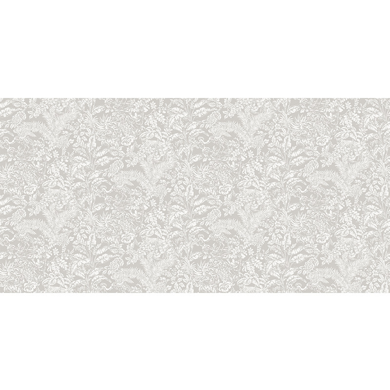 Hand-Painted French Jungle Animal Theme Restaurant Background Wallpaper Seamless Wall Covering B&B Hotel Bedroom Decoration Wallpaper