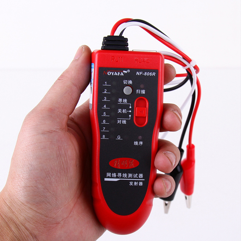 Jingming Mouse Factory wholesale NF-806R Line Finder Line Finder network line detector multi-function line inspection detector