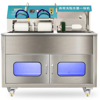 Shoe Washing and Sterilizing All-In-One Machine, Essential Equipment for Dry Cleaners/Laundry Rooms, Semi-Automatic Shoe Washing Machine, Direct Sales from the Manufacturer