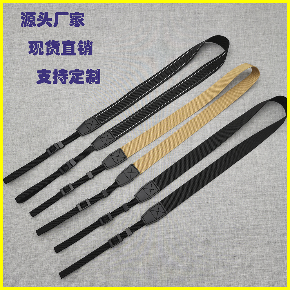 Плечевой ремень для зеркальной камеры, черный, одиночный плечевой, быстрый ремень для камеры, быстрый съемный ремень