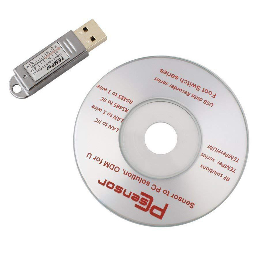 USB Thermometer Computer Room Temperature Monitor USB Temperature Monitoring Recorder Temper