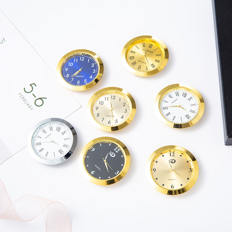 Sample Watch Head Cover Accessories Motorcycle Electric Car Balance Bar Black Table Head Table Calendar Set Embedded Crafts